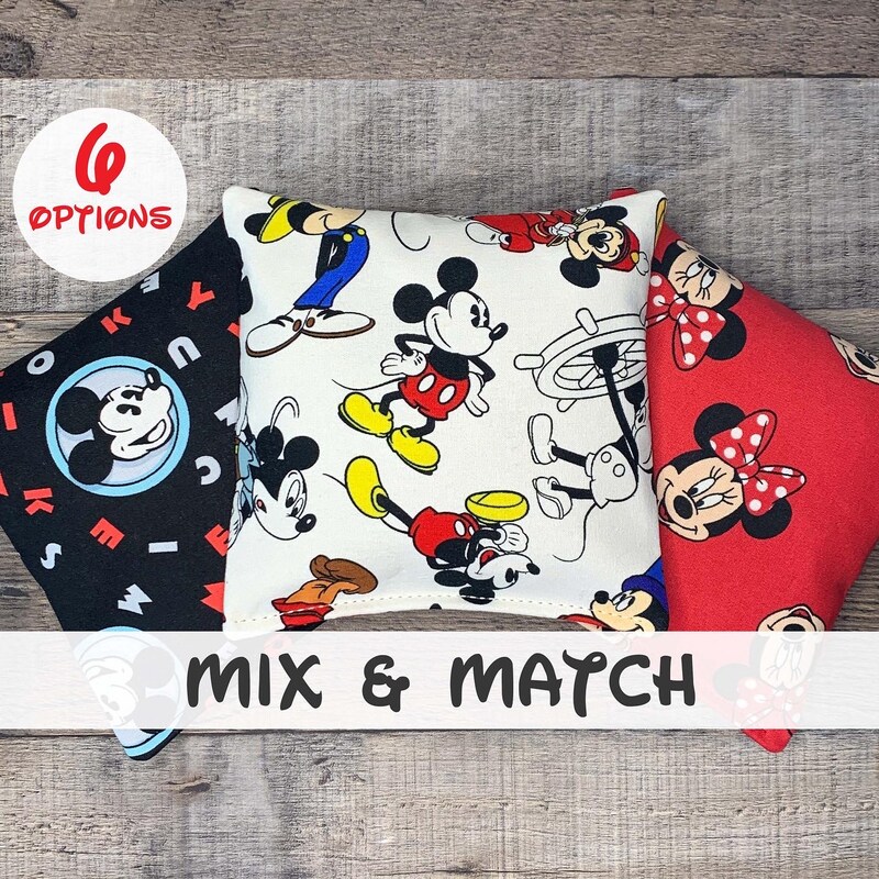 Mickey and Minnie Cornhole Bags